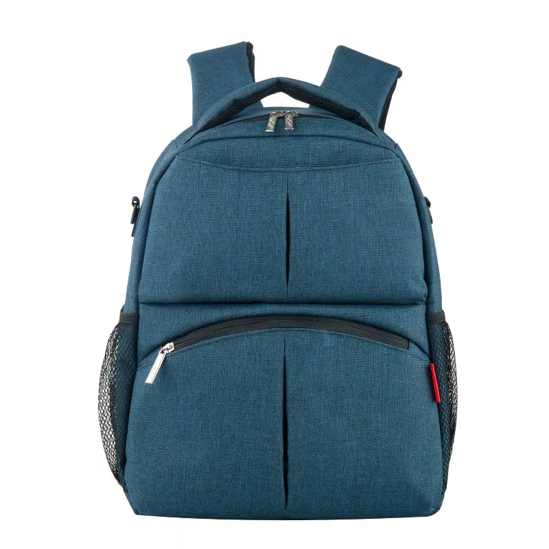 Brand New Style Solid Color Baby Diaper Bags Backpacks Multifunctional Mommy Bags Backpacks Waterproof Nappy Backpacks