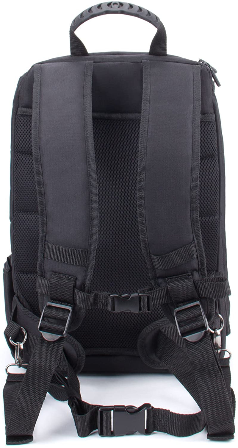 Camera Backpack for Photographers Dslr/Slr/Mirrorless Photography Camera Bag with Laptop Compartment, Waterproof Rain Cover & Tripod Holder, Compatible with Canon/Nikon/Sony (Black)