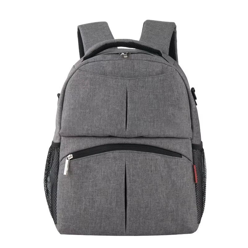 Brand New Style Solid Color Baby Diaper Bags Backpacks Multifunctional Mommy Bags Backpacks Waterproof Nappy Backpacks