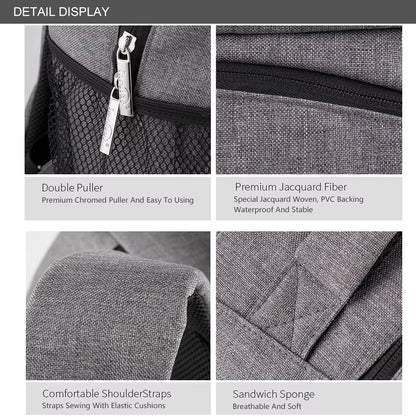Brand New Style Solid Color Baby Diaper Bags Backpacks Multifunctional Mommy Bags Backpacks Waterproof Nappy Backpacks