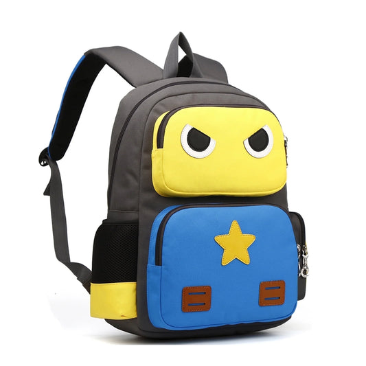 Robot Backpacks,Cute Daycare Backpacks Book Bags Yellow