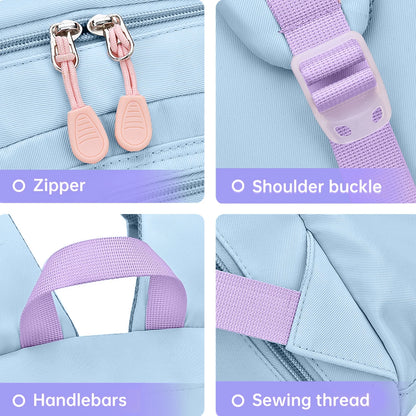 Backpacks Bunny School Backpack Cute Backpack Laptop Bag School Bookbag, Blue