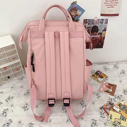 School Backpack for Elementary Primary Middle Kawaii School Bag for Teens Student Bookbag Back to School Bag
