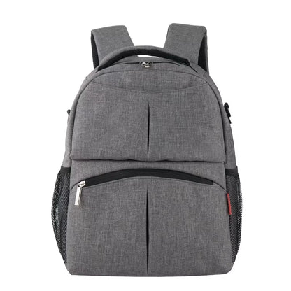 Brand New Style Solid Color Baby Diaper Bags Backpacks Multifunctional Mommy Bags Backpacks Waterproof Nappy Backpacks