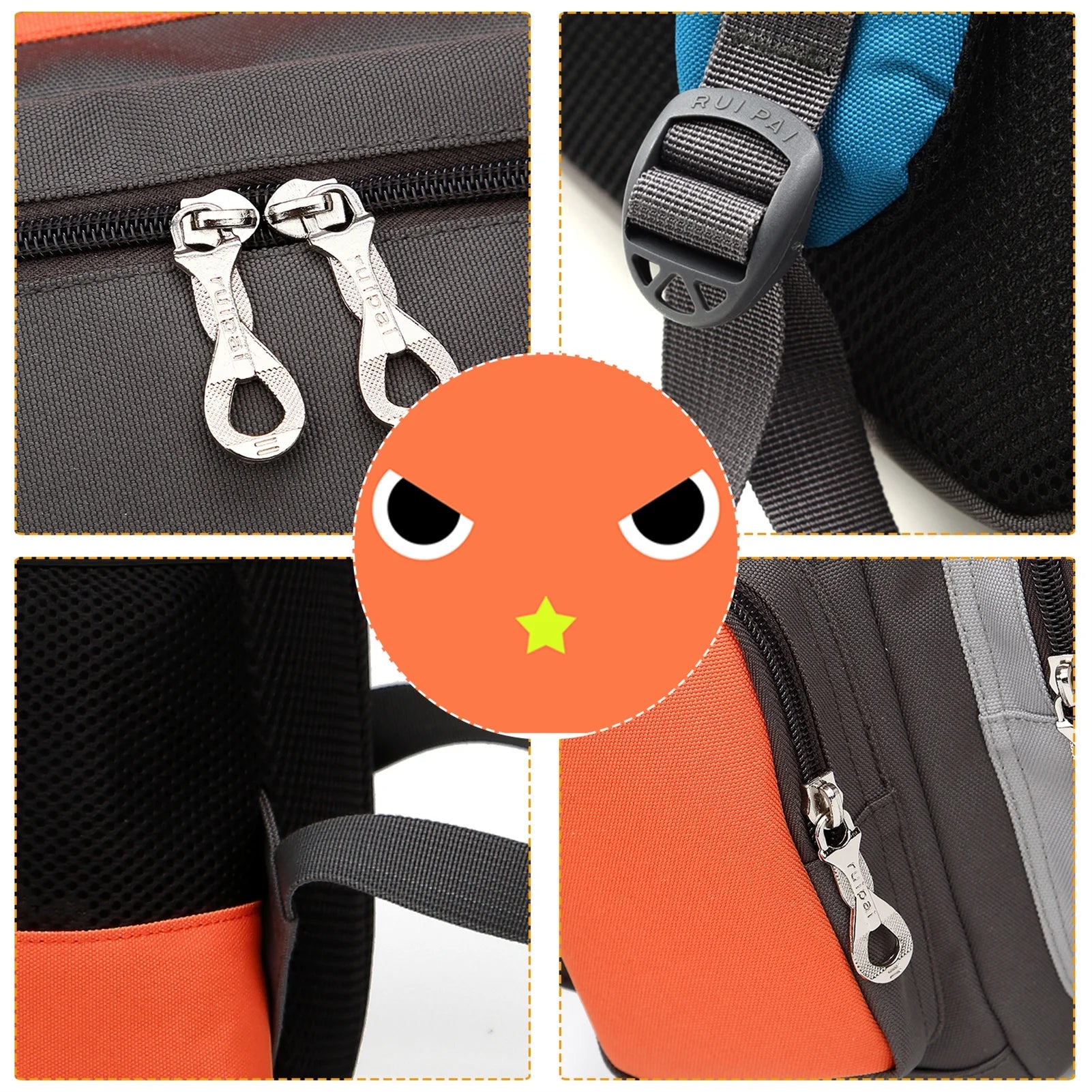 Robot Backpacks,Cute Daycare Backpacks Book Bags Yellow